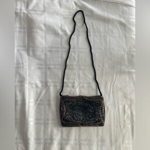 NWOT - Beaded Evening / Party Handbag - Formal - Multi Coloured